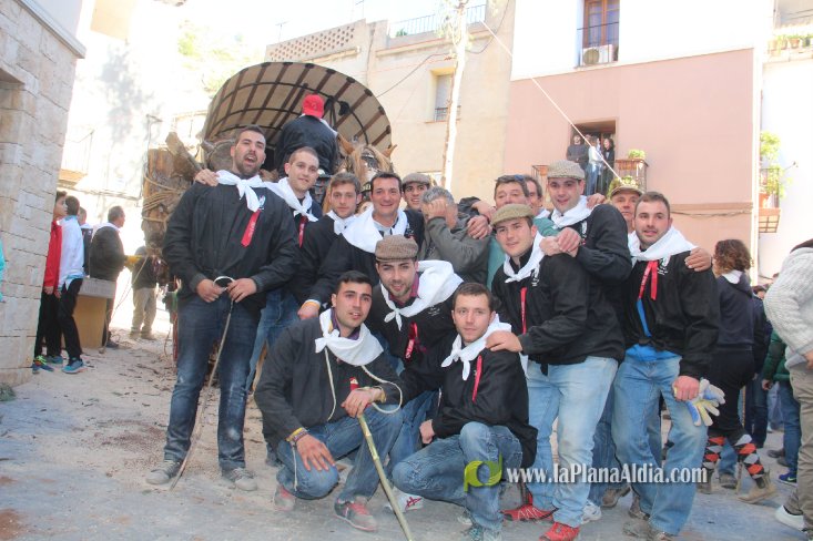 Borriol vive la intensa jornada en honor a Sant Antoni