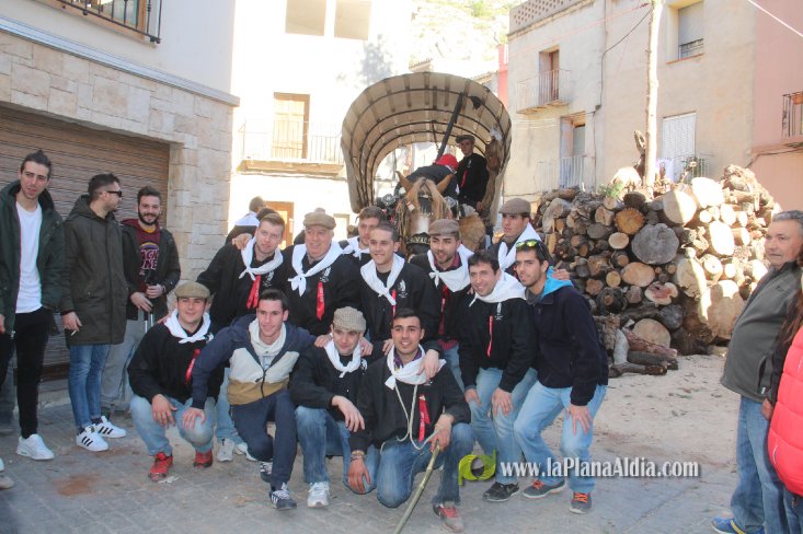 Borriol vive la intensa jornada en honor a Sant Antoni