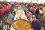 Más de 2.500 personas comparten las paellas de la XXI Trobada de Quintes de Almenara