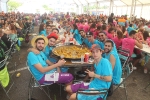 Más de 2.500 personas comparten las paellas de la XXI Trobada de Quintes de Almenara