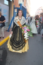 Flores para la patrona de Les Alqueries