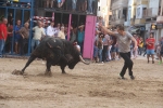 Moncofa comença les festes de Sant Antoni amb una jove ferida pel bou