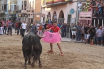 Moncofa comença les festes de Sant Antoni amb una jove ferida pel bou