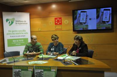 La Diputacin refuerza su compromiso con los colectivos ms desfavorecidos colaborando con el telfono de la Esperanza