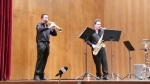 El grup local DSK Saxophone Quartet conquereix el públic de Nules