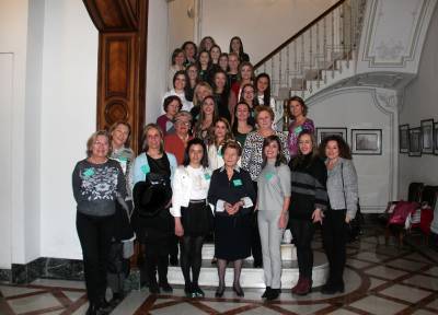 Las Reinas Falleras mayores e infantiles, también se van de cena
