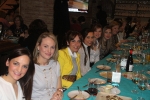 Las Reinas Falleras mayores e infantiles, también se van de cena