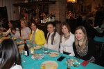 Las Reinas Falleras mayores e infantiles, también se van de cena