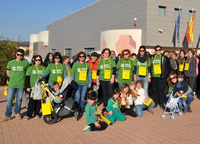Ms de 400 vecinos de Sant Joan de Mor participan en la caminata organizada para recaudar fondos para luchar contra el cncer