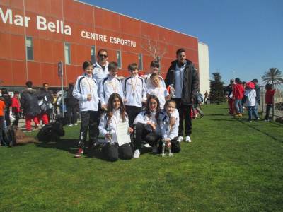 8 medallas del C.D Granjo en el Campeonato Infantil/Cadete de Taekwondo de Catalua