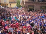 La reconocida Rompida de la Hora de l'Alcora recuerda la muerte de Jesús y pregona la Paz en el mundo 