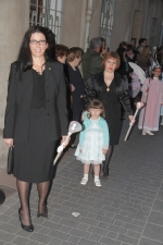 Nules vive con intensidad y fervor la 'Festa de les Camareres' de la Virgen de la Soledad