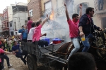 Nules viu Sant Vicent amb més de 100 carros participant en la cercavila