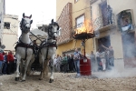 Nules viu Sant Vicent amb més de 100 carros participant en la cercavila