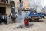 Nules viu Sant Vicent amb més de 100 carros participant en la cercavila