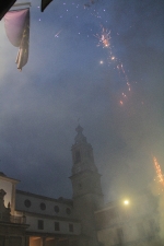 La lluvia empaña el final de las fiestas de Sant Vicent 