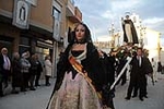 La Vall despide las fiestas patronales en honor con la procesin de Sant Vicent