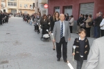 La Vall despide las fiestas patronales en honor con la procesión de Sant Vicent