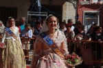 Multitudinaria ofrenda flora a la Virgen de la Asunción
