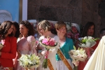 Multitudinaria ofrenda flora a la Virgen de la Asunción