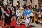 Multitudinaria ofrenda flora a la Virgen de la Asunción