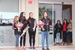 Marina Pascual, campeona de España de Gimnasia Rítmica es recibida en Alcora con honores