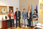 Marina Pascual, campeona de España de Gimnasia Rítmica es recibida en Alcora con honores