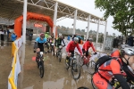 A pesar de la intensa lluvia mas de 100 participantes en la BTT Gigante de l'Alcalatén de l'Alcora