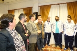 Recibimiento del Ayuntamiento al Inalco l'Alcora Caixa Rural por ganar una liga histórica siendo invictos