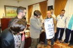 Recibimiento del Ayuntamiento al Inalco l'Alcora Caixa Rural por ganar una liga histórica siendo invictos