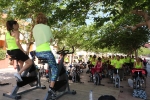 Exito del I Maratón de Spinning y de Baile Vila de l'Alcora en el Camino Norte