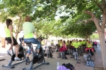 Exito del I Maratón de Spinning y de Baile Vila de l'Alcora en el Camino Norte
