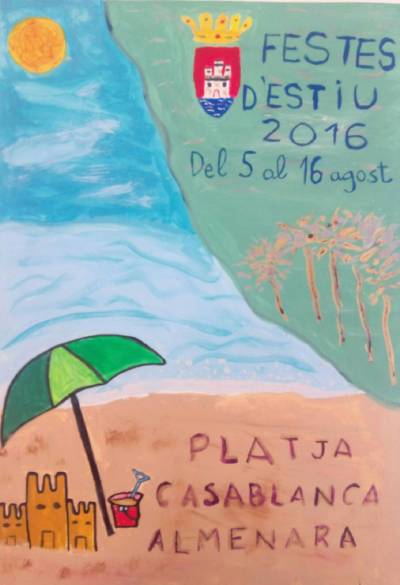 El llibret de las fiestas de la Playa Casablanca de Almenara ya tiene portada