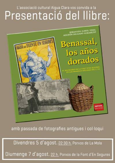 El llibre 'Benassal, los aos dorados' repassa la histria ms esplendorosa de la Font d'en Segures
