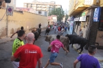 Las reses de Fernando Mansilla divierten la tarde de martes de Les Penyes en Festes