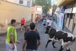 Las reses de Fernando Mansilla divierten la tarde de martes de Les Penyes en Festes