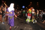 Divertida y colorida noche de disfraces