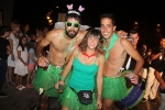 Divertida y colorida noche de disfraces