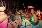 Divertida y colorida noche de disfraces