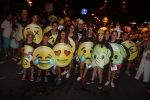 Divertida y colorida noche de disfraces