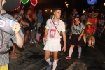 Divertida y colorida noche de disfraces