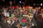 Divertida y colorida noche de disfraces