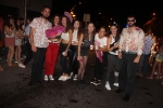 Divertida y colorida noche de disfraces
