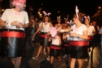 Divertida y colorida noche de disfraces