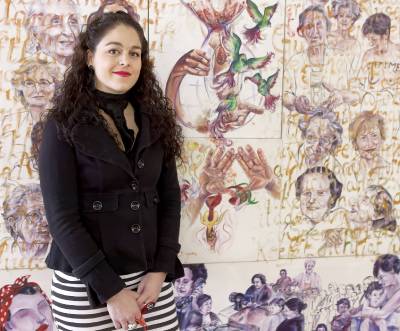 La reconocida pintora alcorina Ana Beltrán expone en la Galería D+C Contemporary y vuelve a México