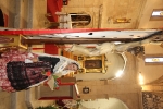 Concurrida Procesión del Cristo y exposición en la Caixa Rural