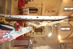 Concurrida Procesión del Cristo y exposición en la Caixa Rural