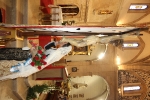Concurrida Procesión del Cristo y exposición en la Caixa Rural