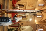 Concurrida Procesión del Cristo y exposición en la Caixa Rural