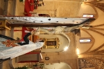 Concurrida Procesión del Cristo y exposición en la Caixa Rural